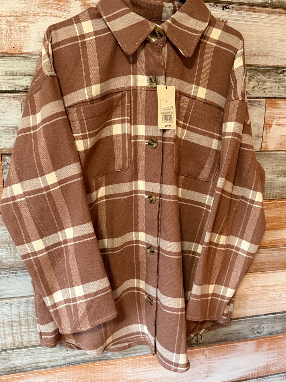 L fall shacket